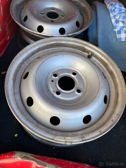Predám plechové disky Renault / Dacia 15” – 4x100, ET43 - 3