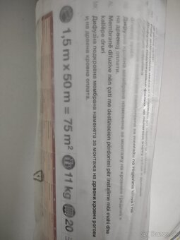 Ytong kvádre + preklad, Ekostyrén, Podstrešná membrána - 3
