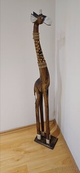 Drevená dekorácia žirafa - 3