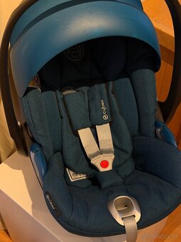 CYBEX Cloud Z2 Plus Platinum 45-87cm Mountain Blue - 3