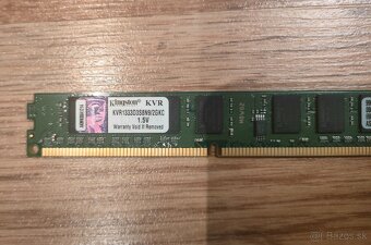 Pamäť RAM Kingston 2GB DDR3-1333 - 3