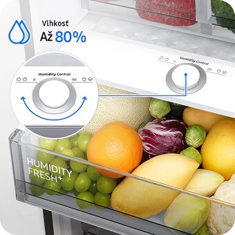 Samsung chladnička s mrazničkou 344 ℓ Séria RB7300T s WIFI - 3