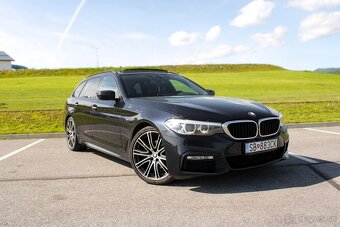 BMW Rad 5 Touring 520d A/T, HUD, 360 kamera, Nebúrané. - 3