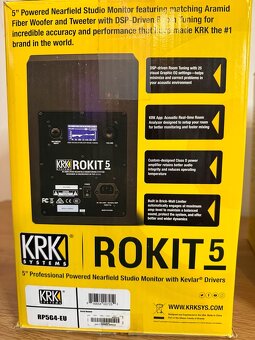 KRK Rokit 5 G4 štúdiové monitory - 3