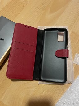 Nové kožené púzdro/kryt na Samsung Galaxy A02s - 3