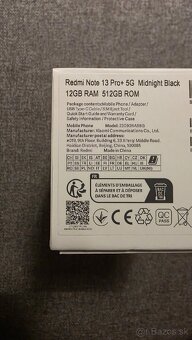 Xiaomi redmi note 13 Pro plus 12/512 Midnight Black 5G - 3