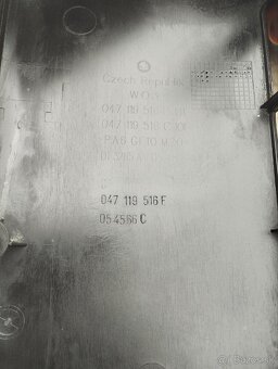Kryt motora Fabia 1,4 - 3