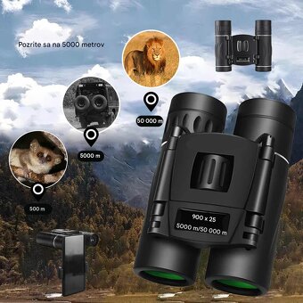 Ďalekohľad mini s vysokým rozlíšením, 900x25 HD, 5 000 m - 3