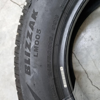 Zimné pneumatiky 215/60 R16 BRIDGESTONE DOT2423 - 3