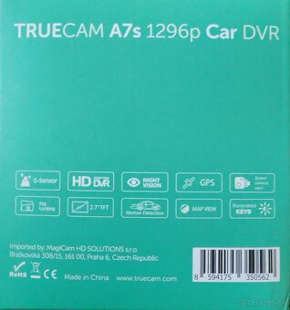 Autokamera TrueCam A7s 1296p - 3