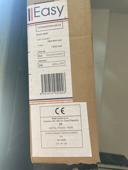 EASY ELS2 900 LH sprchovací kút 90x90 cm, rohový Nový - 3