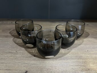 Malé retro poháriky Culbuto zn. Moser - 3