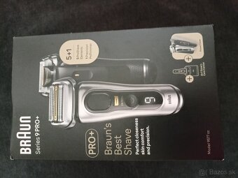 Predám holiaci sptojček Braun 9 series PRO+ - 3