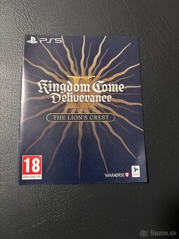 Predam/vymenim Kingdom Come: Deliverance II (Day One Edition - 3