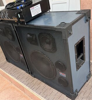 ŠPIČKOVÉ VÝKONNÉ OZVUČENIE 2x750 W rms / 2x1500W program - 3