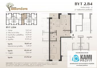 Jurkovicova Nitra - exkluzívne na predaj: 2-izbový byt v pro - 3