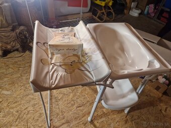 prebalovací pult s vaničkou - 3