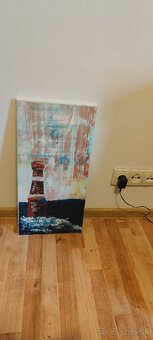 Ručné maľované obrazy na plátne - 3