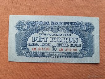 Bankovky ČSR - 6 - 3