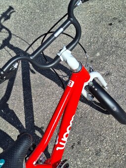 Detský bicykel Woom 3 (16") červený - 3
