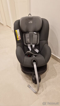 Britax Römer Dualfix 2 R + letný návlek, 0-18kg, otočná - 3