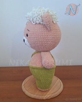 Háčkovaná figúrka - Macík Butters - 3