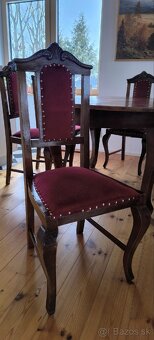 Starožitný jedalensky stol - 3