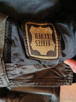 Moto kožené nohavice - 3