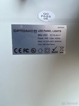 LED panel OPTONICA 60x60 - 3