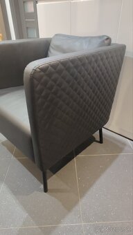 IKEA EKERO koženné kreslo - 3