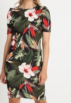 Dorothy Perkins nádherné vzorované puzdrové šaty - 3