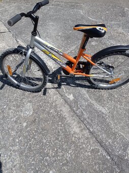 Oranžový detský bike Dema - 3