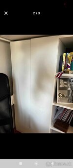 Poschodová posteľ so skriňou a stolikom - 3