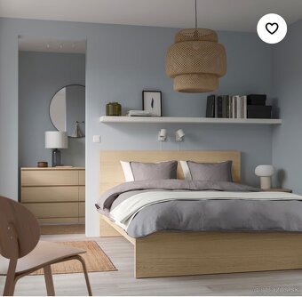 Manželská postel IKEA 160x200 - 3