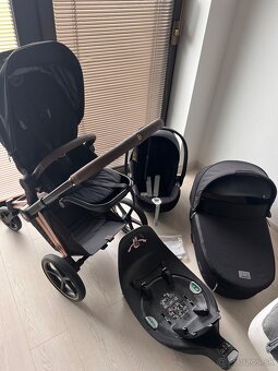 Cybex Priam 4.0 rose gold + Isofix základňa - 3