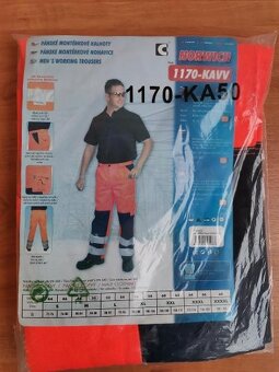 Pracovné nohavice, reflexné a sušené dubáky. - 3