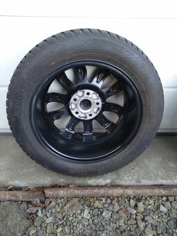 Alu 5 x 112 R 16 + zimné pneu CONTINENTAL. - 3