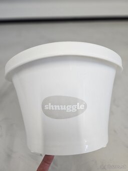 Vanička SHNUGGLE biela so šedou opierkou - 3