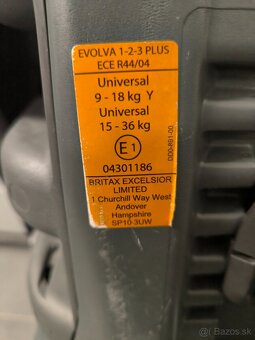 Detská sedačka Britax romër - 3