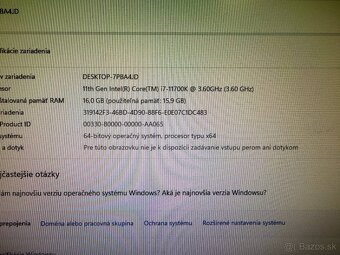 Herný počítač i7-11700K / RTX 3060 Ti 8 GB / 16 GB / 2TB SSD - 3