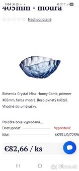 Bohemia crystal misa 405 mm - 3