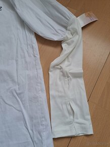 Biela košeľa s patentami - 3