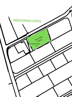 Stavebný pozemok Ovčiarsko 733 m² - 3