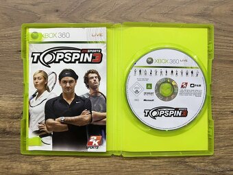Top Spin 3 na Xbox 360 - 3