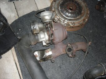 prevodovka, spojka, motor, turbo 2,0 tdi 103kw skoda octavia - 3