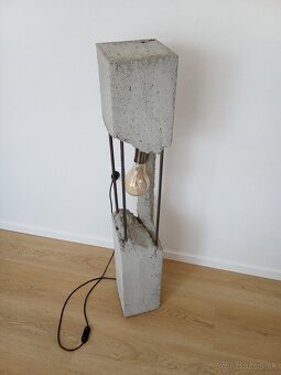 Betónová lampa - 3