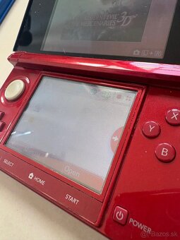 Nintendo 3DS Metalic Red + Príslušenstvo - 3