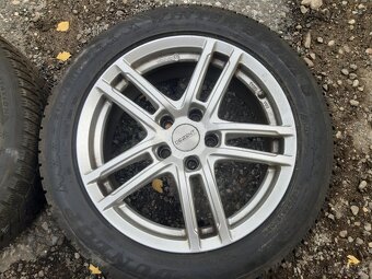 ZIMNA SADA 5x112r17 obute 215/55r17 - 3