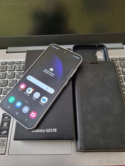 Predám Samsung S23Fe 5G v záruke - 3