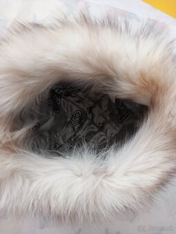 Kožušinová čiapka svetlá - 3